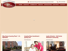 Tablet Screenshot of coventryplace-ga.com